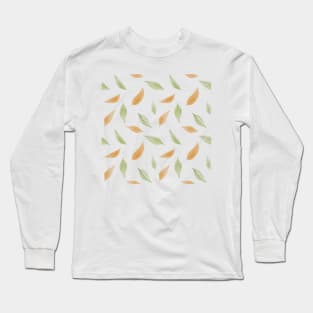 Leaf pattern Long Sleeve T-Shirt